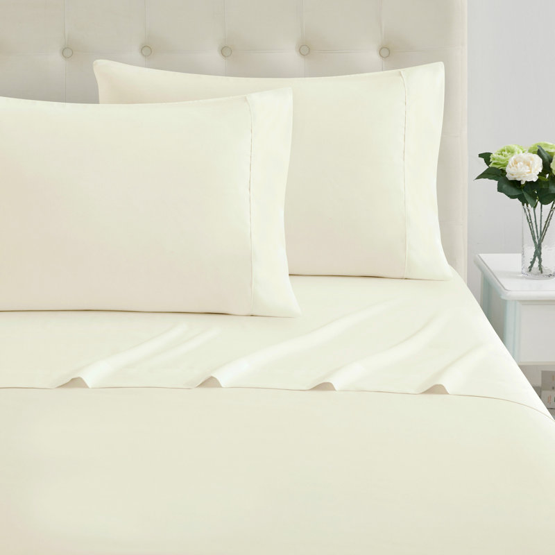 Eider & Ivory™ Maelynn Egyptian Cotton Percale Sheet Set & Reviews Wayfair